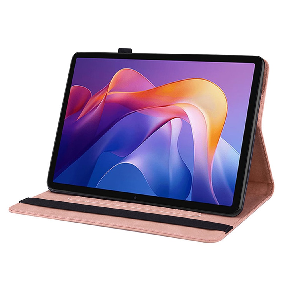Lærveske Sommerfugler Xiaomi Redmi Pad 2 Rosa