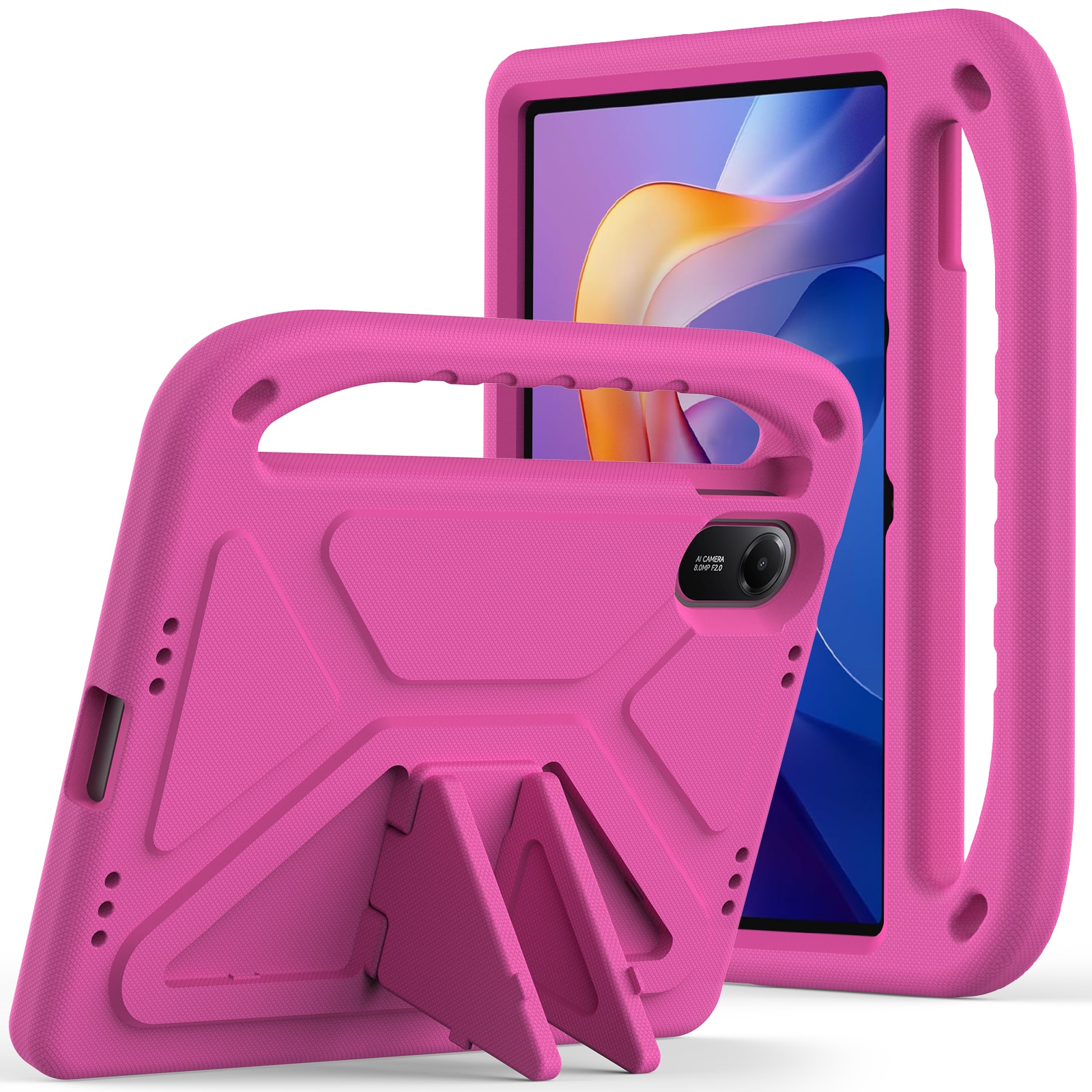 Etui EVA med håndtak for Xiaomi Redmi Pad 2 Rosa