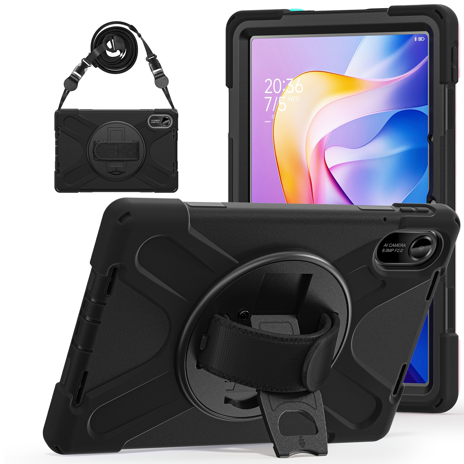 Støtsikker Hybriddeksel Xiaomi Redmi Pad 2 svart