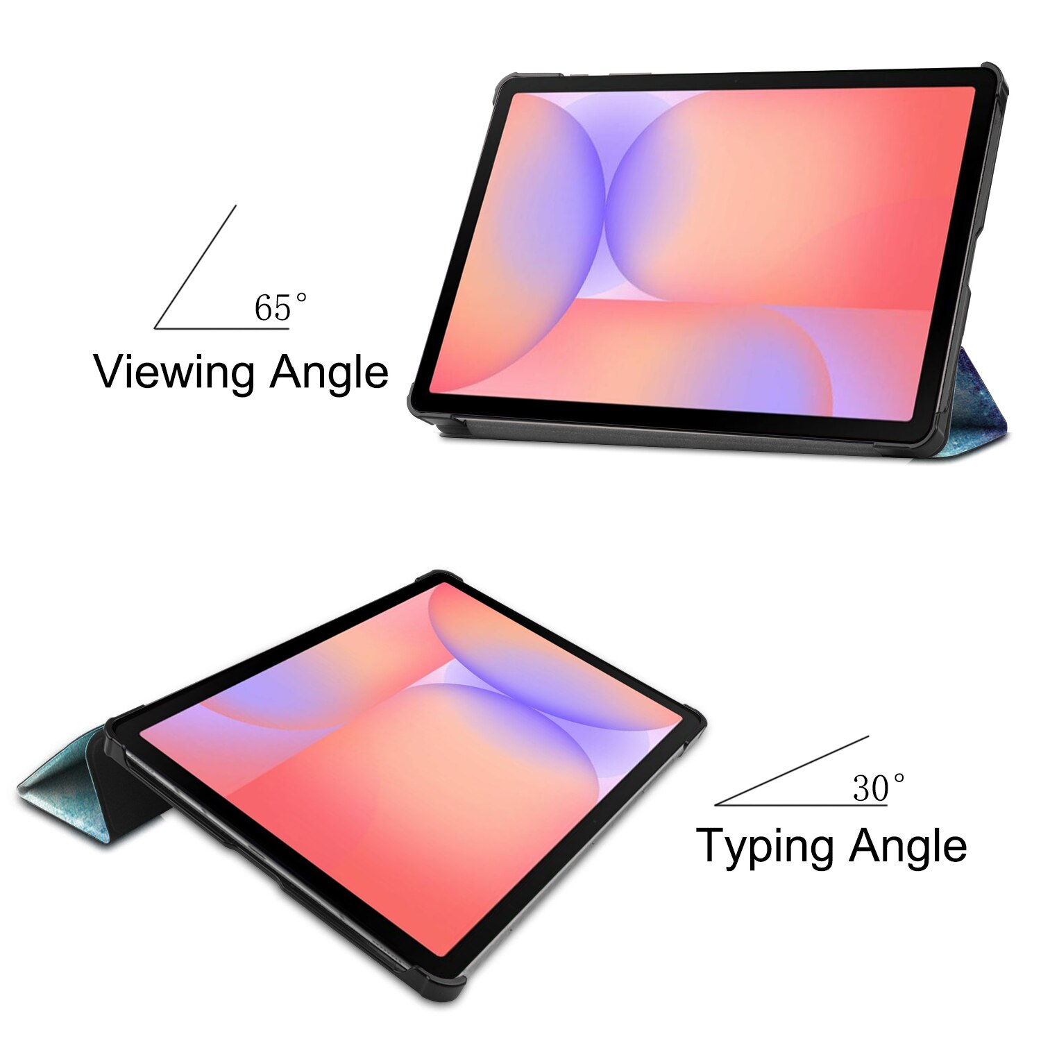 Etui Tri-fold Samsung Galaxy Tab S10 Lite Rymd