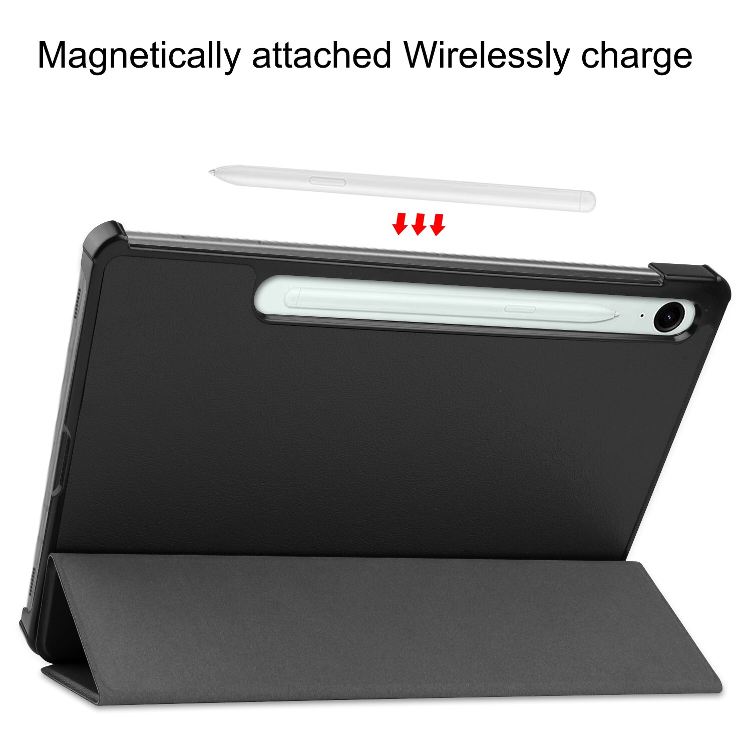 Etui Tri-fold Samsung Galaxy Tab S10 Lite Svart