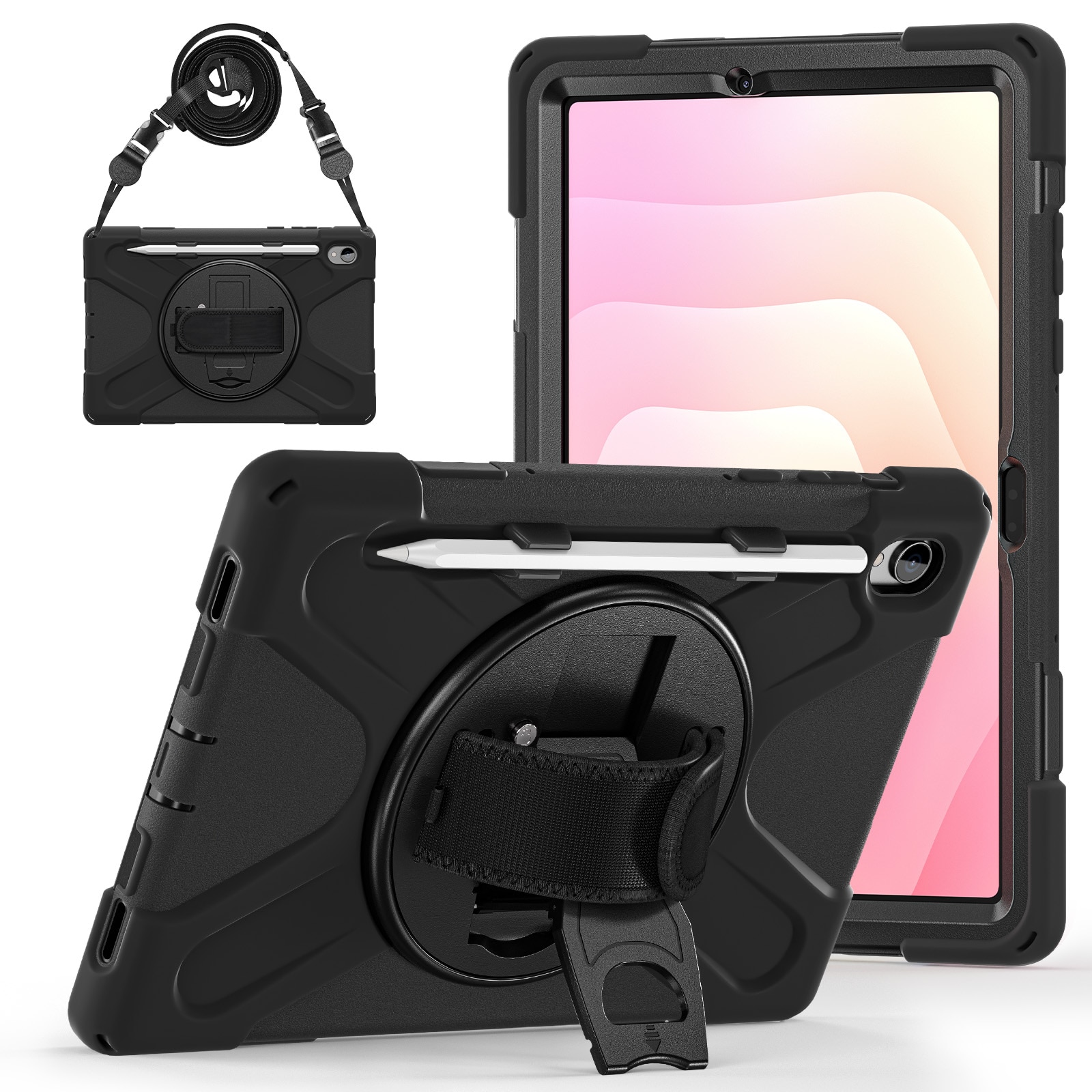 Støtsikker Hybriddeksel Samsung Galaxy Tab S11 svart