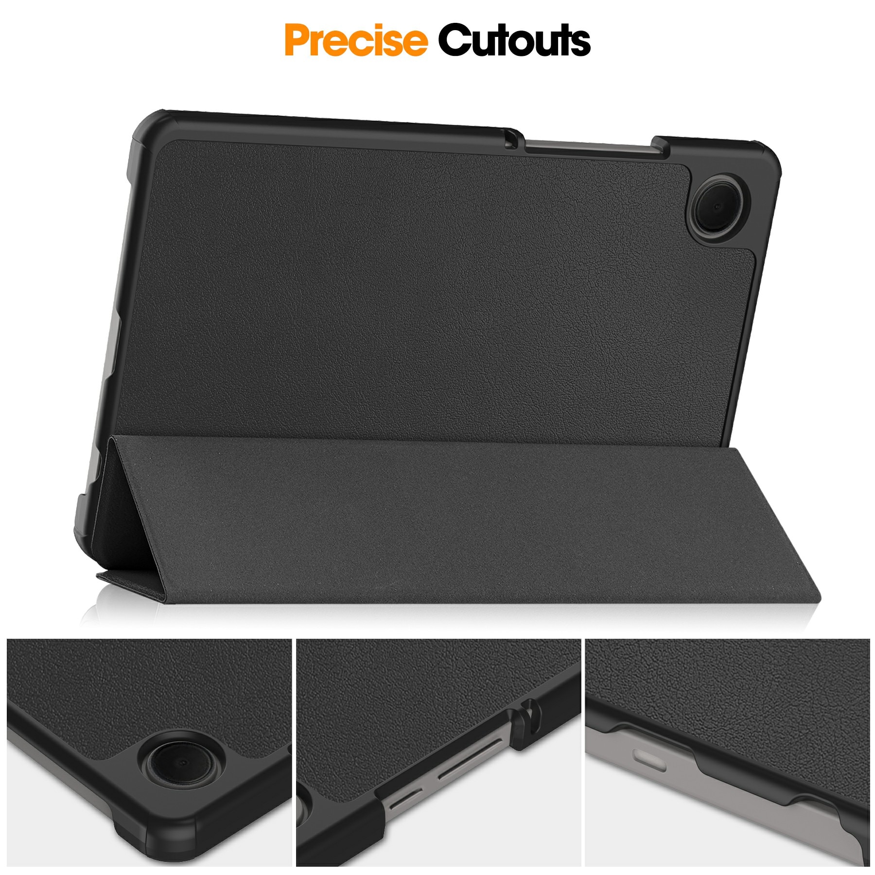 Etui Tri-fold Samsung Galaxy Tab A11 Svart