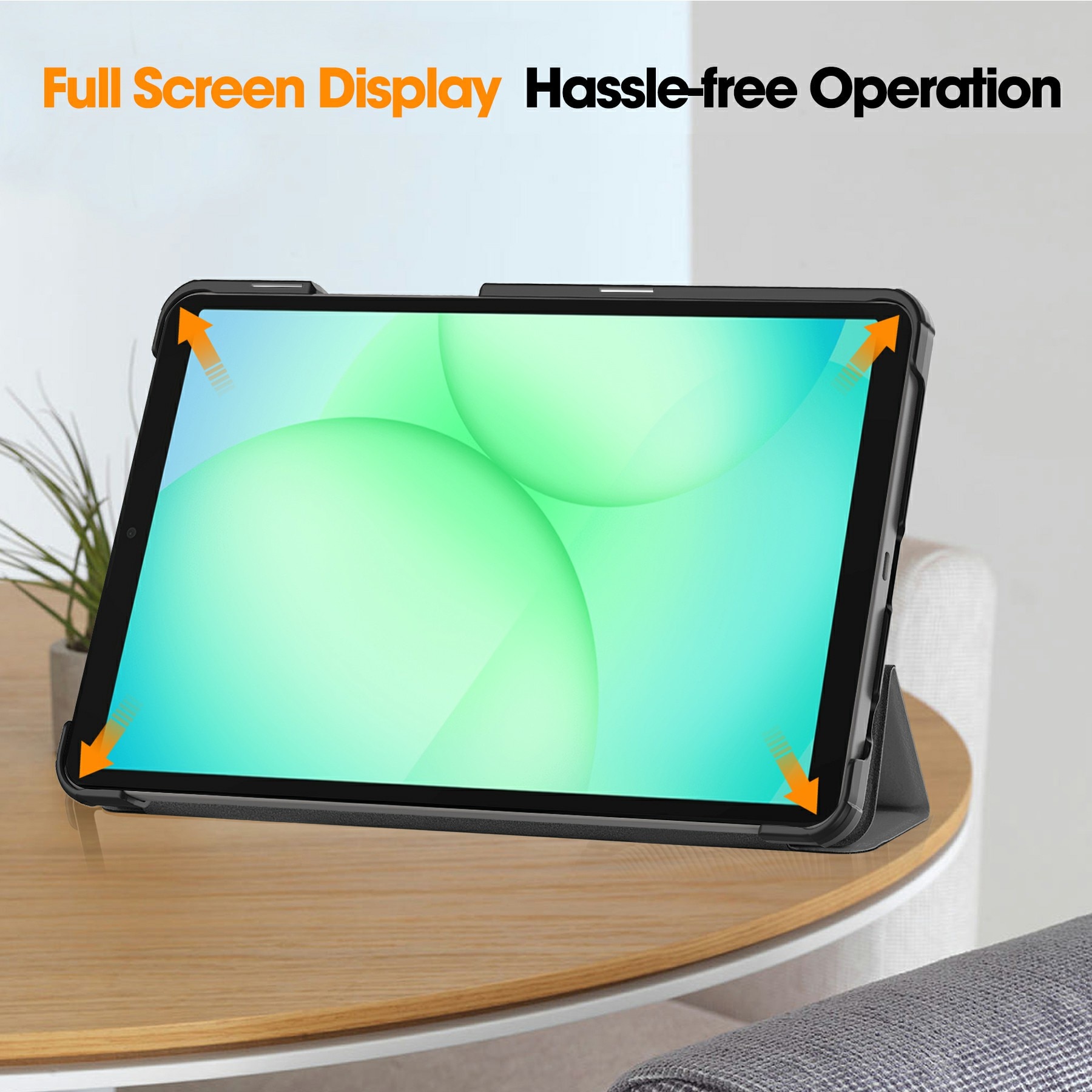 Etui Tri-fold Samsung Galaxy Tab A11 Grå