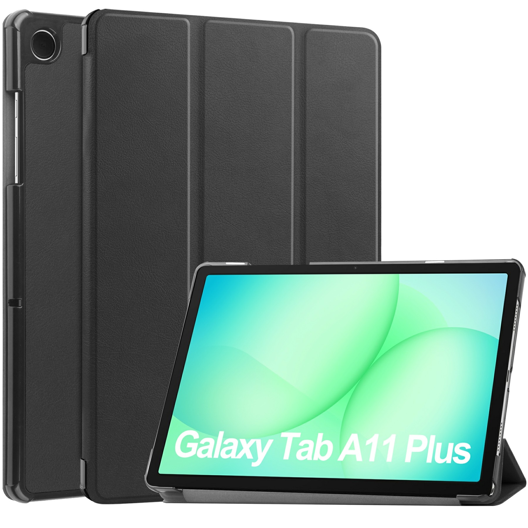 Etui Tri-fold Samsung Galaxy Tab A11 Plus Svart