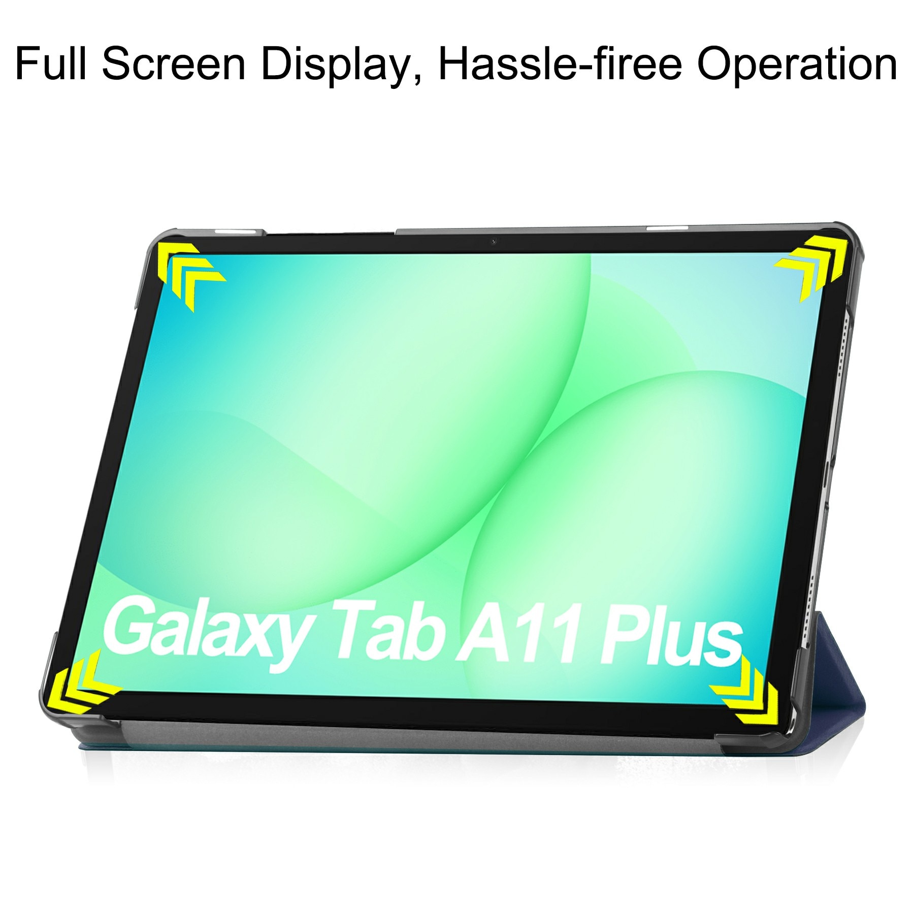 Etui Tri-fold Samsung Galaxy Tab A11 Plus Blå