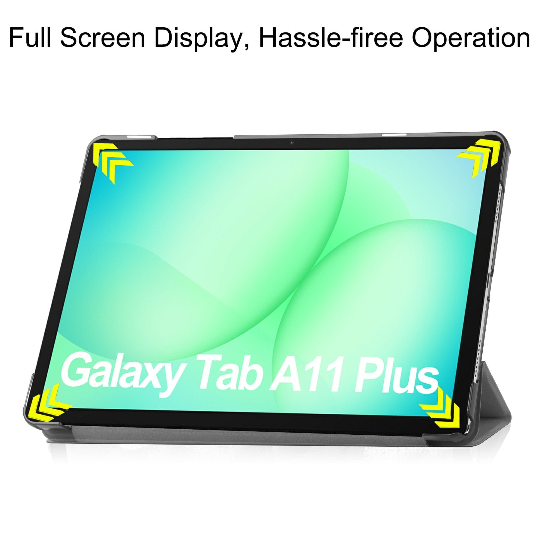 Etui Tri-fold Samsung Galaxy Tab A11 Plus Grå