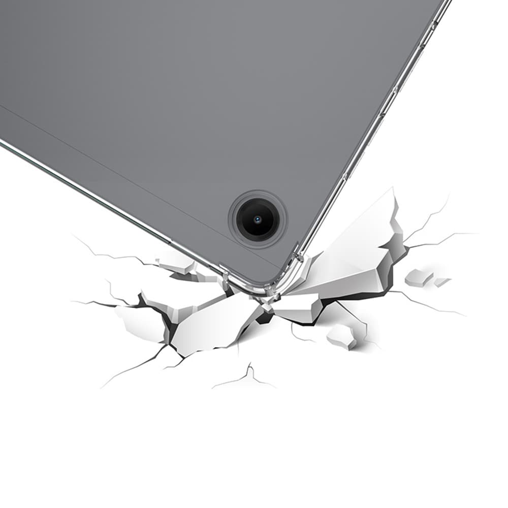 Støtsikker Deksel TPU Samsung Galaxy Tab A11 Plus gjennomsiktig