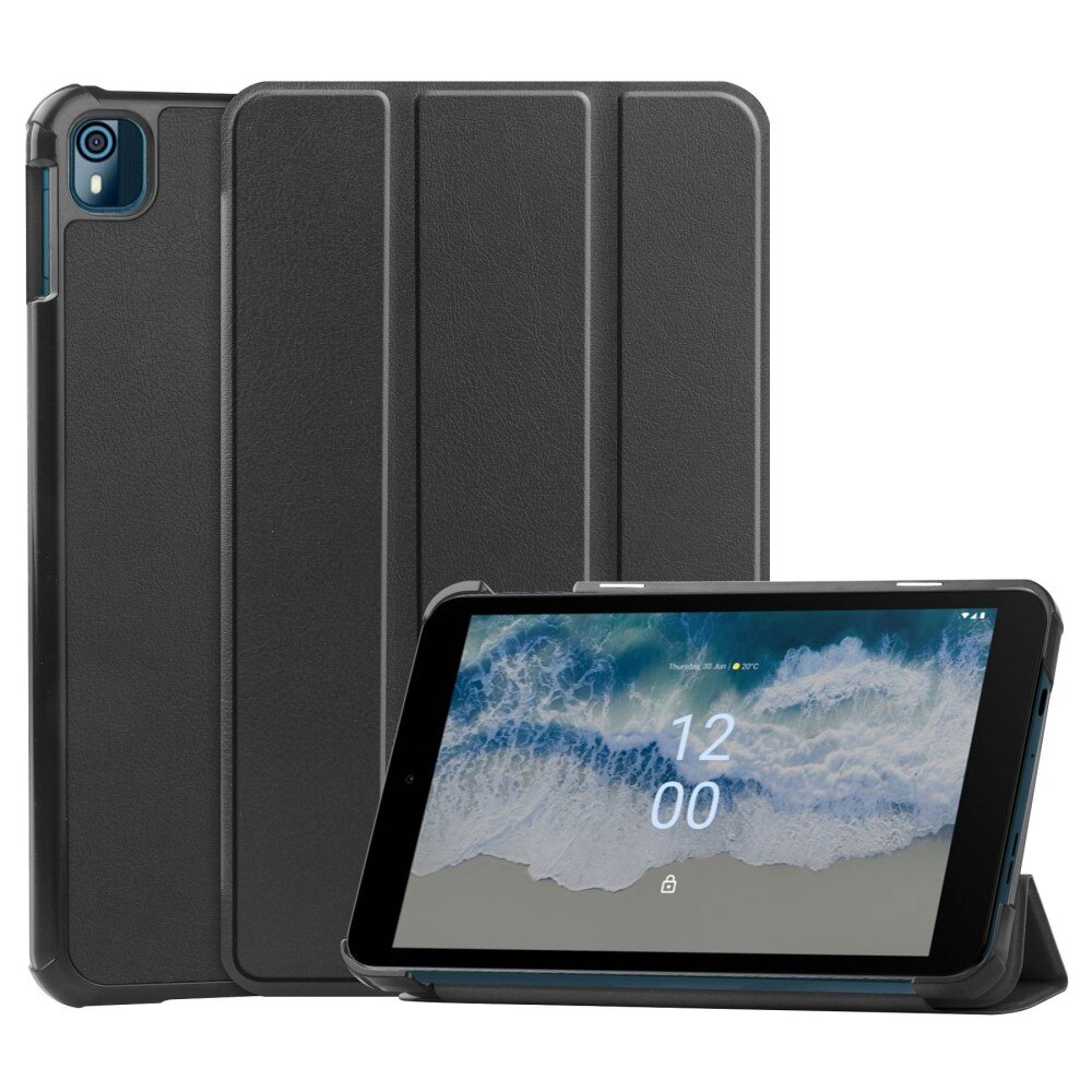 Etui Tri-fold  Nokia T10 Svart