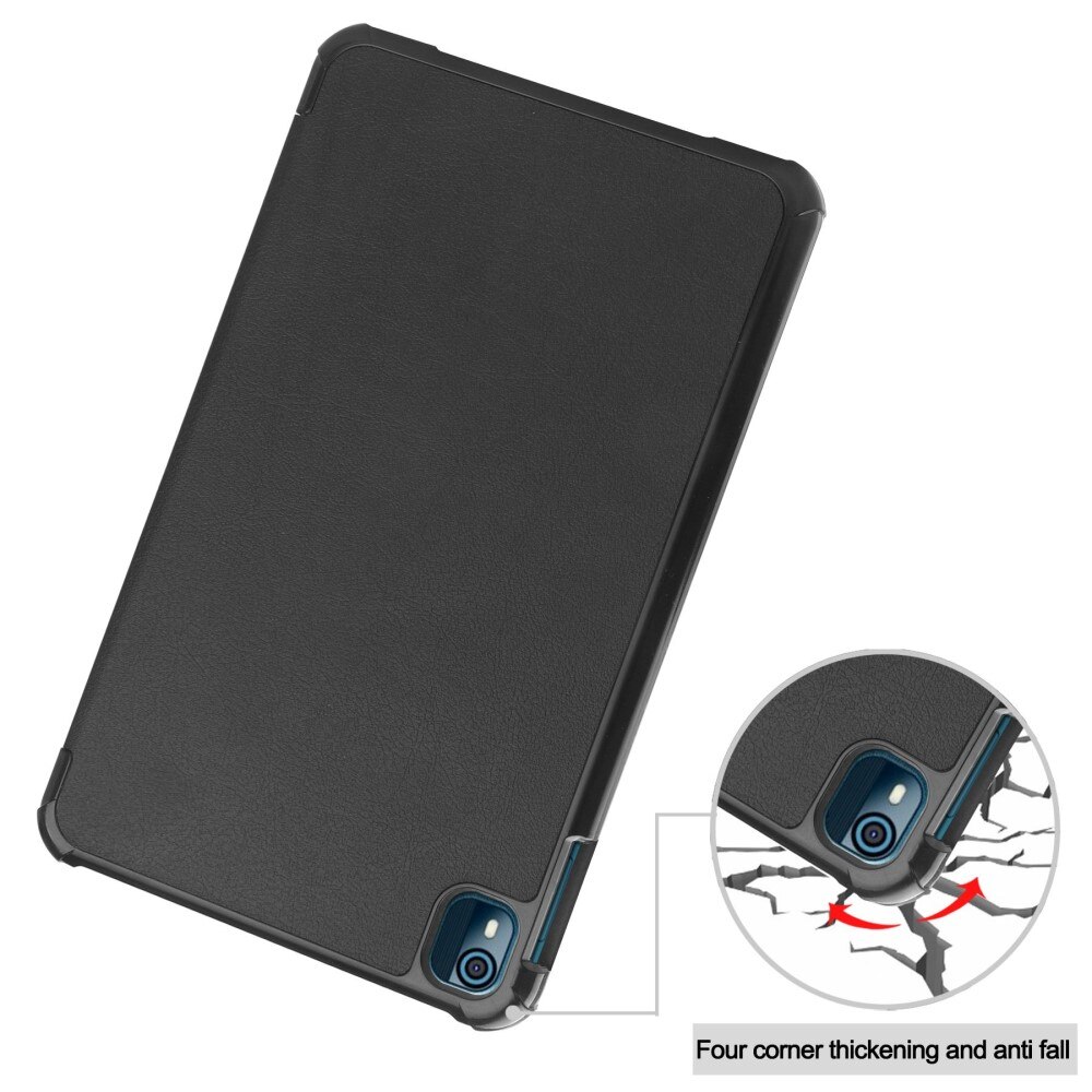 Etui Tri-fold  Nokia T10 Svart