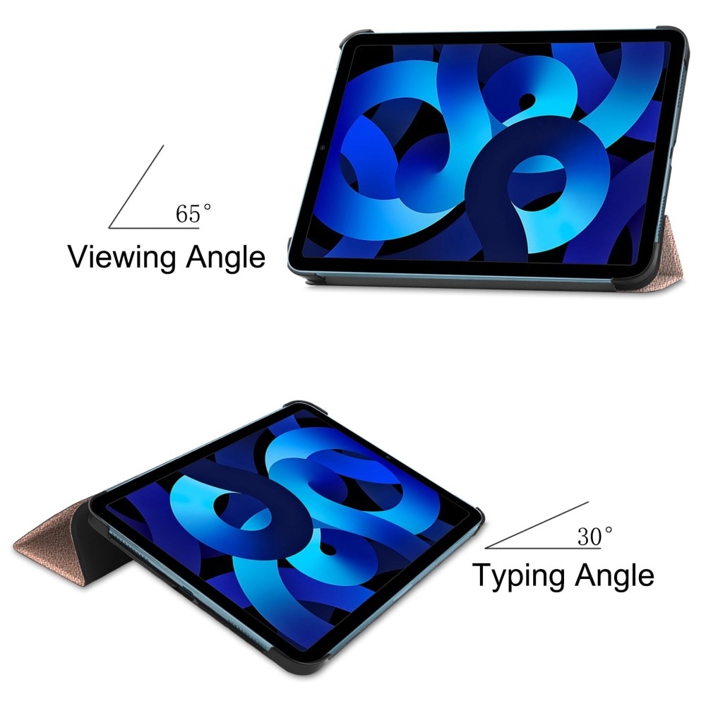 iPad 10.9 10th Gen (2022) Etui Tri-fold rosegull