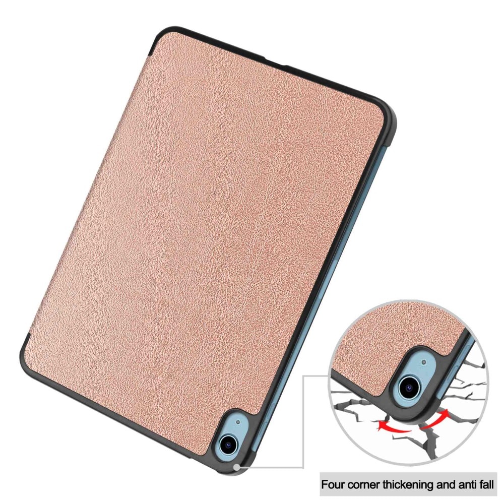 iPad 10.9 10th Gen (2022) Etui Tri-fold rosegull