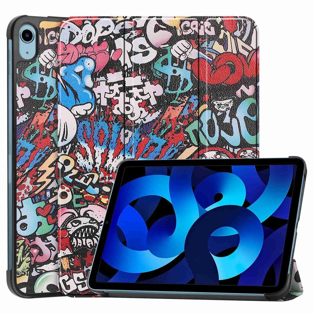 Etui Tri-fold iPad 10.9 10th Gen (2022) - Graffiti