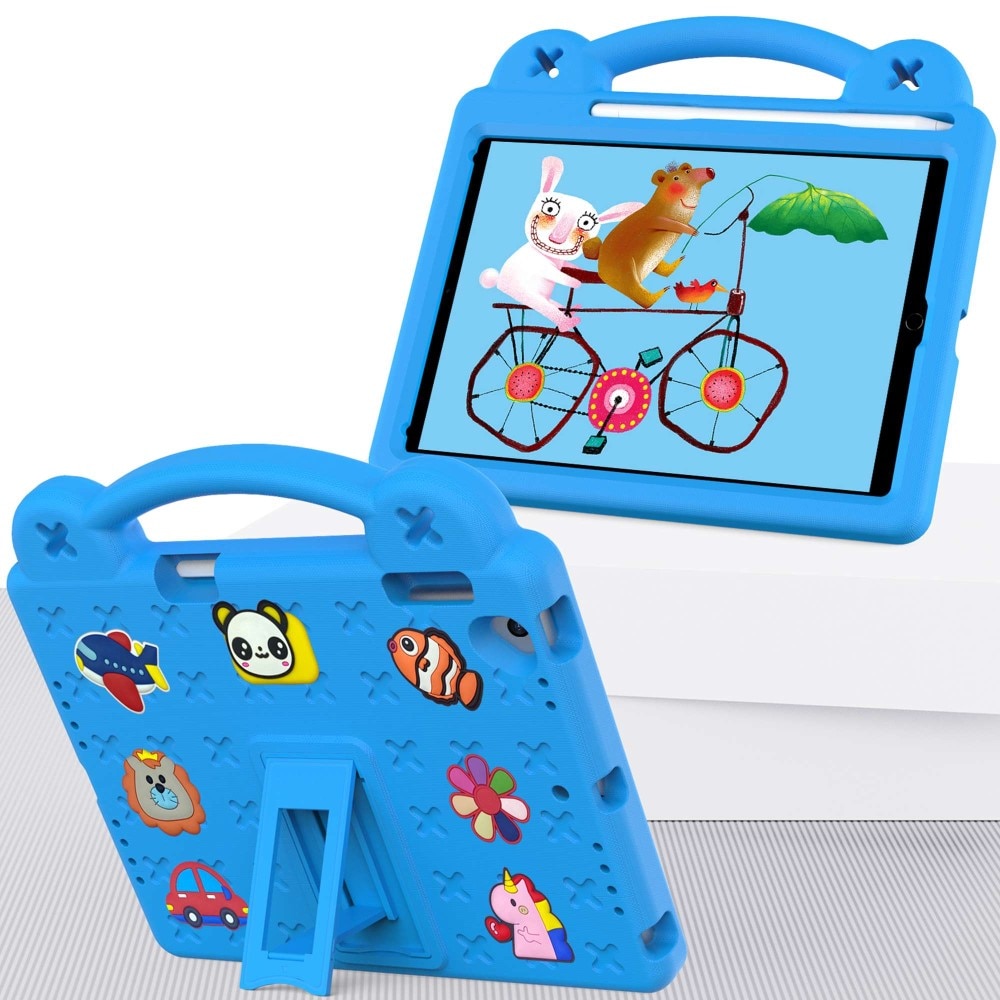 Støtsikker EVA Deksel Kickstand iPad Air 2 9.7 (2014) blå