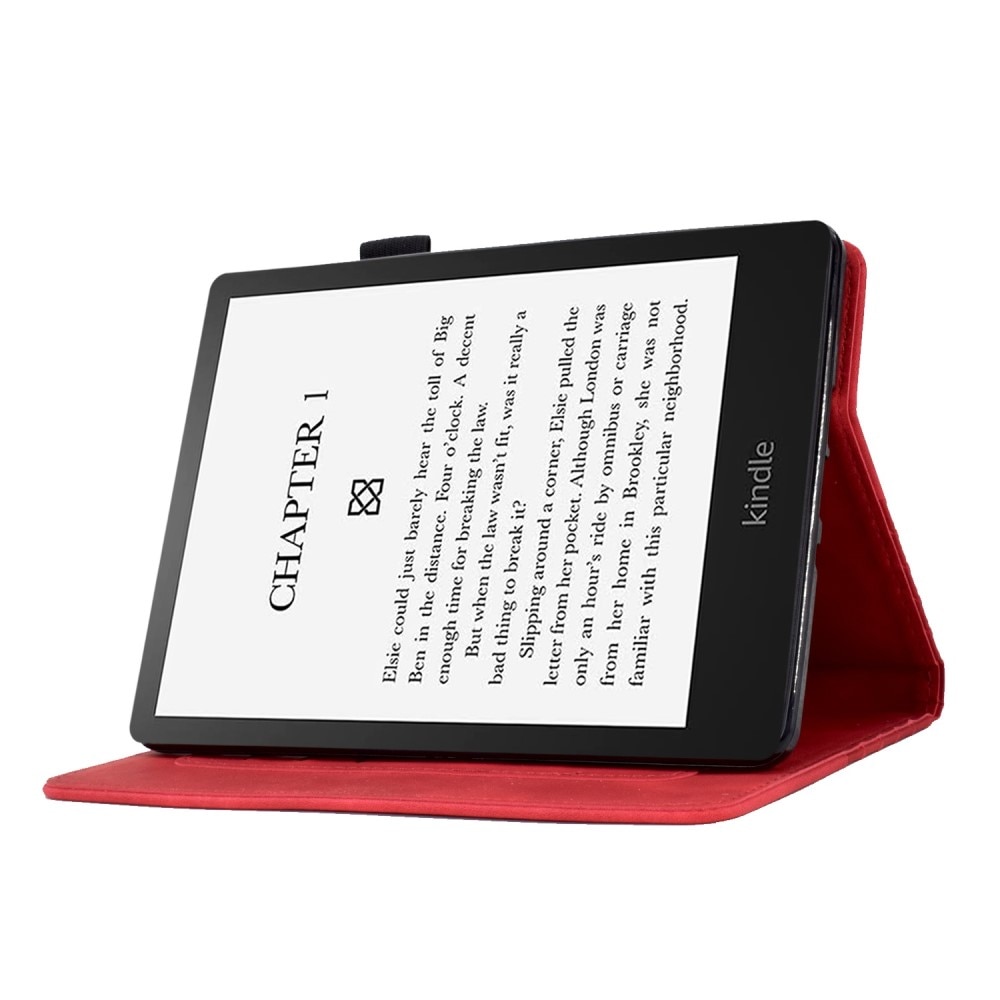 Etui Kortholder Amazon Kindle Paperwhite 11 (2021) rød