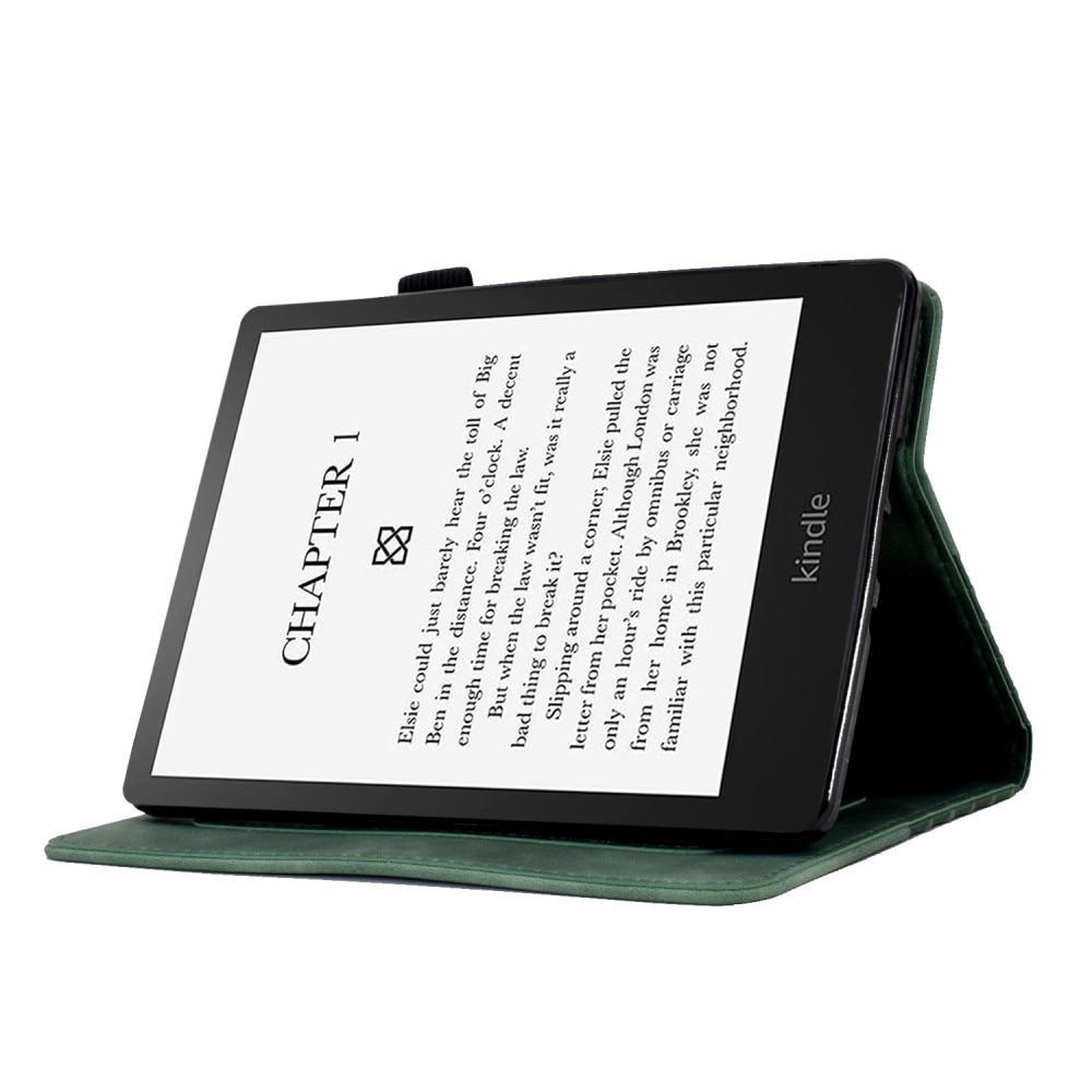 Etui Kortholder Amazon Kindle Paperwhite 11 (2021) grønn