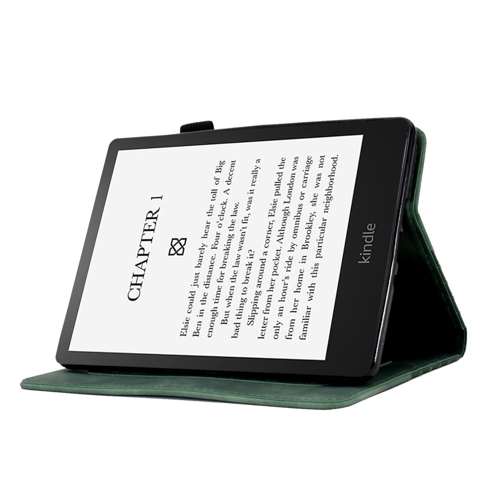 Etui Kortholder Amazon Kindle Paperwhite Signature Edition (2023) grønn