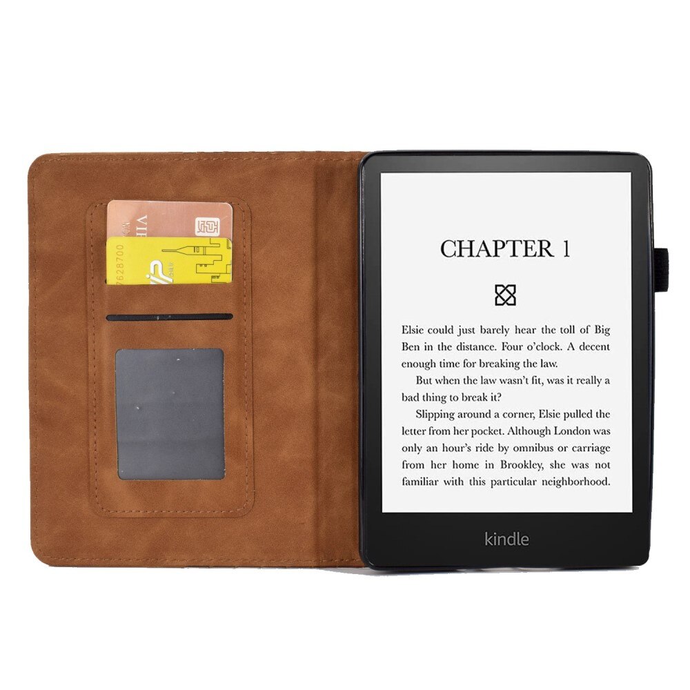 Etui Kortholder Amazon Kindle Paperwhite 11 (2021) brun