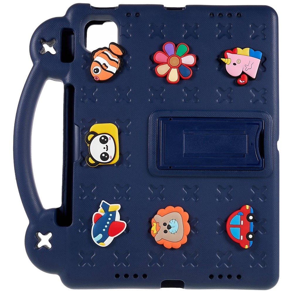 Støtsikker EVA Deksel Kickstand iPad 10.9 10th Gen (2022) mørke blå