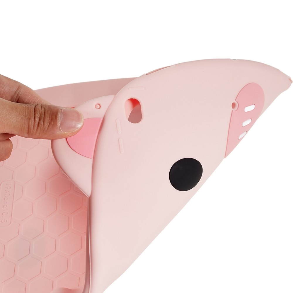 iPad 10.2 8th Gen (2020) Barnedeksel Silikon gris rosa