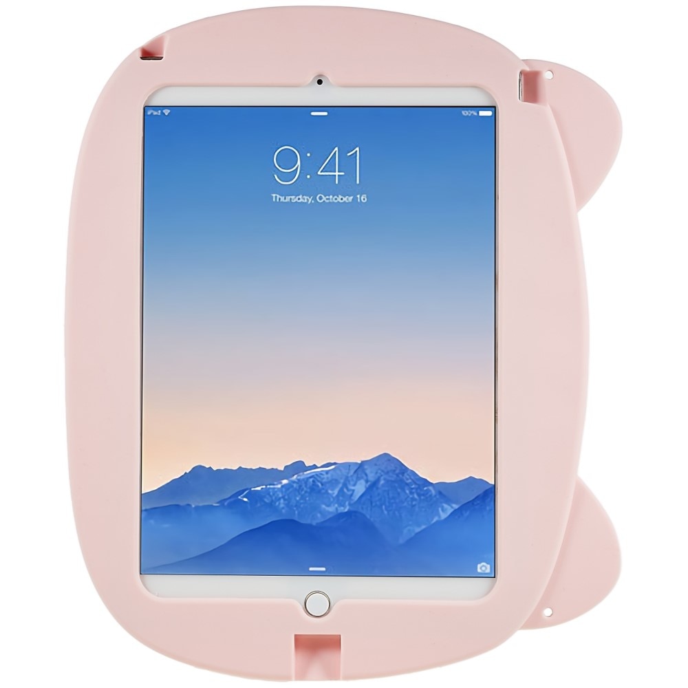 iPad Air 9.7 1st Gen (2013) Barnedeksel Silikon gris rosa