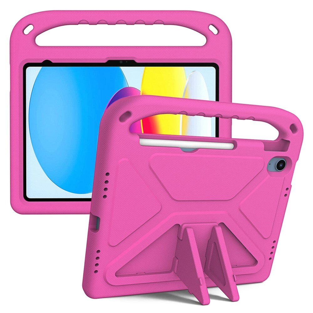 Etui EVA med håndtak for iPad 10.9 10th Gen (2022) rosa