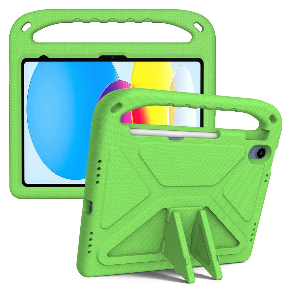 Etui EVA med håndtak for iPad 10.9 10th Gen (2022) grønn
