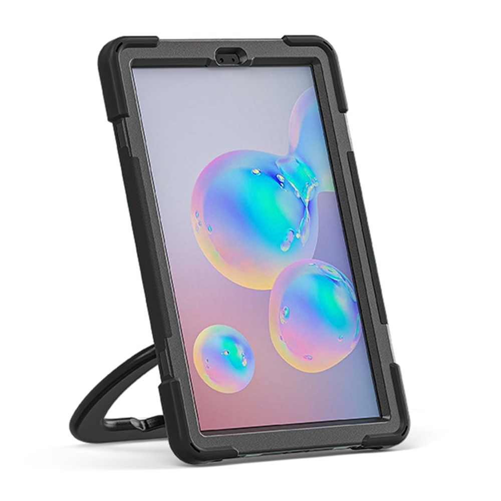 Kickstand Hybrid Case med skulderrem Samsung Galaxy Tab S6 10.5 svart