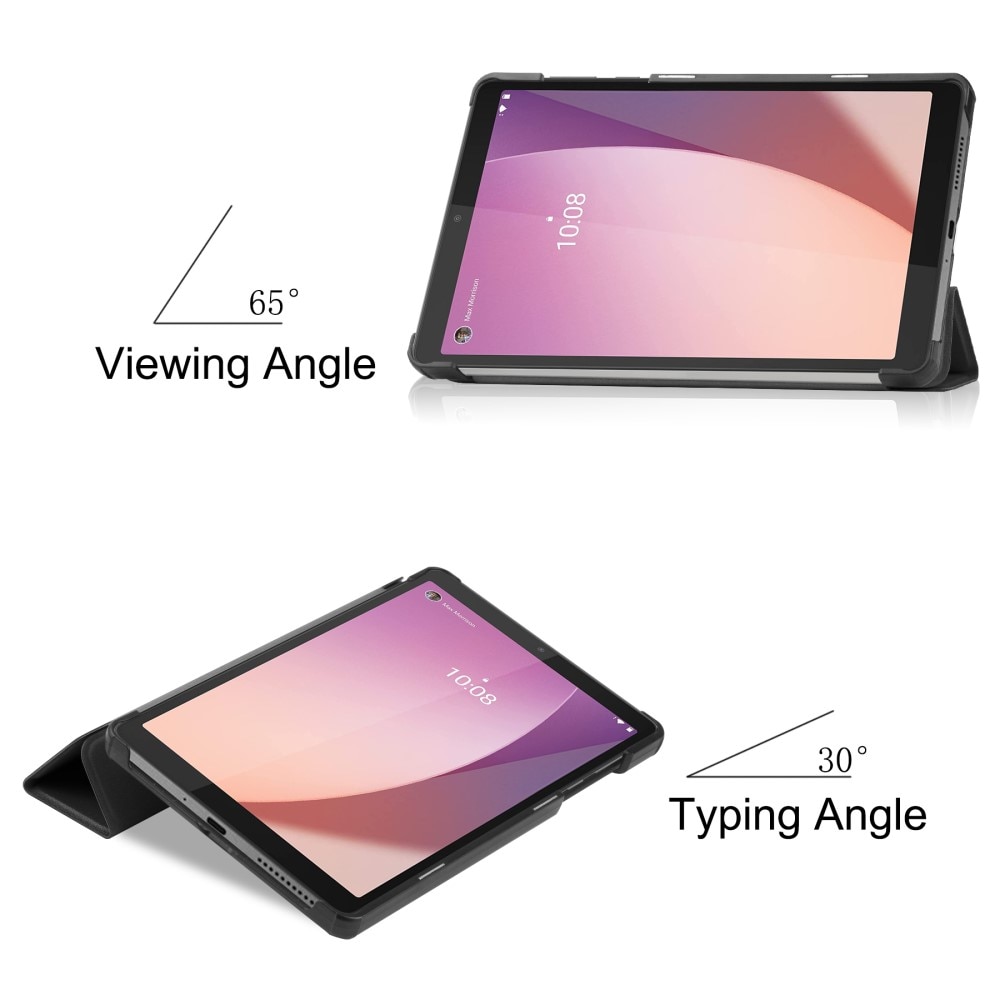 Etui Tri-fold  Lenovo Tab M8 (4th Gen) Svart