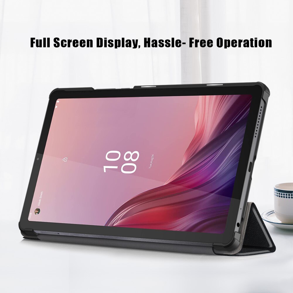 Lenovo Tab M9 Etui Tri-fold svart