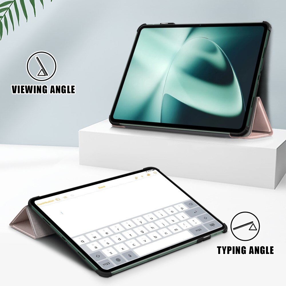 OnePlus Pad Etui Tri-fold rosegull