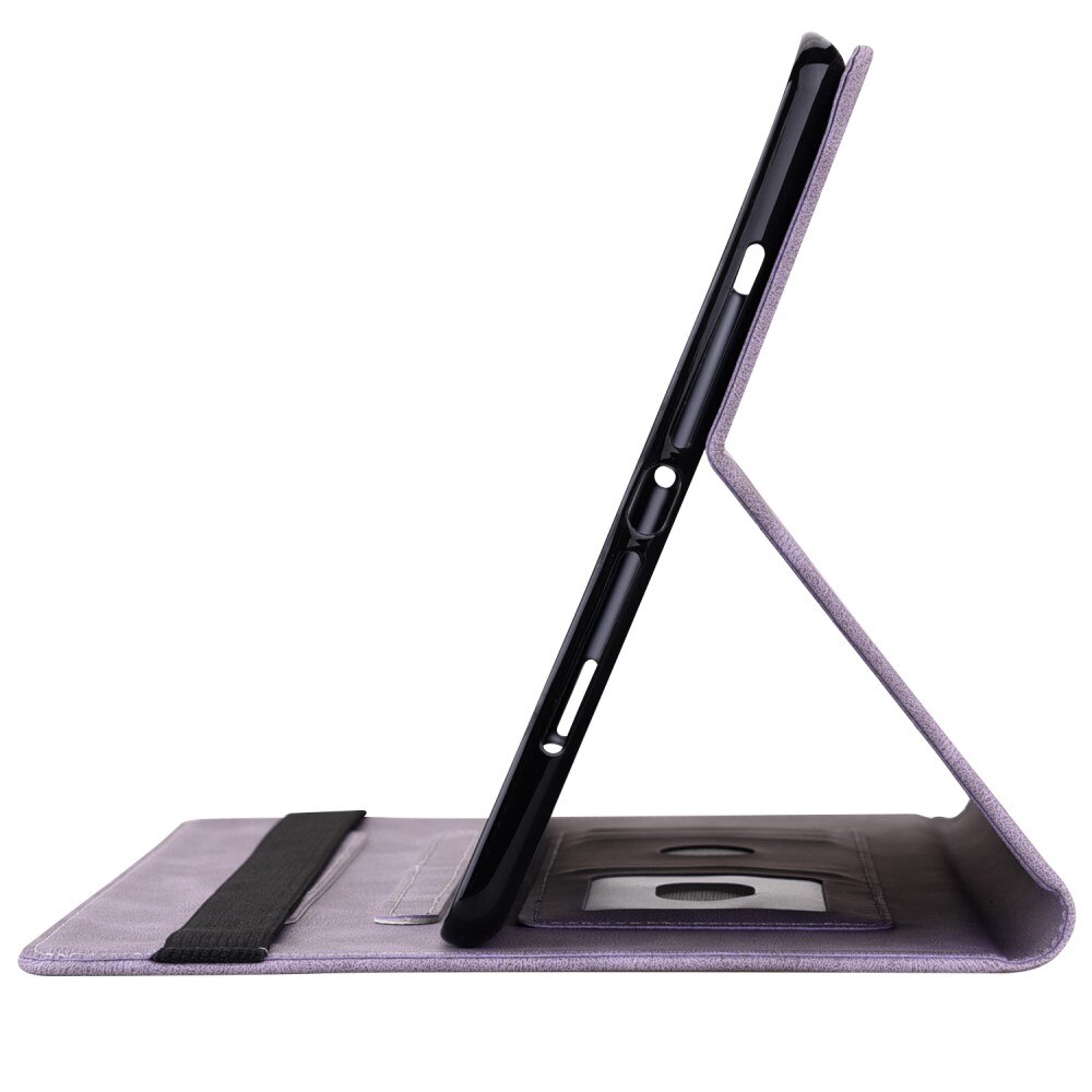 Lærveske Sommerfugler Lenovo Tab M9 Lilla