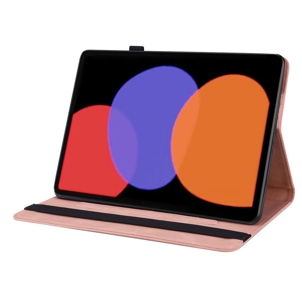 Lærveske Sommerfugler Xiaomi Pad 6 Rosa