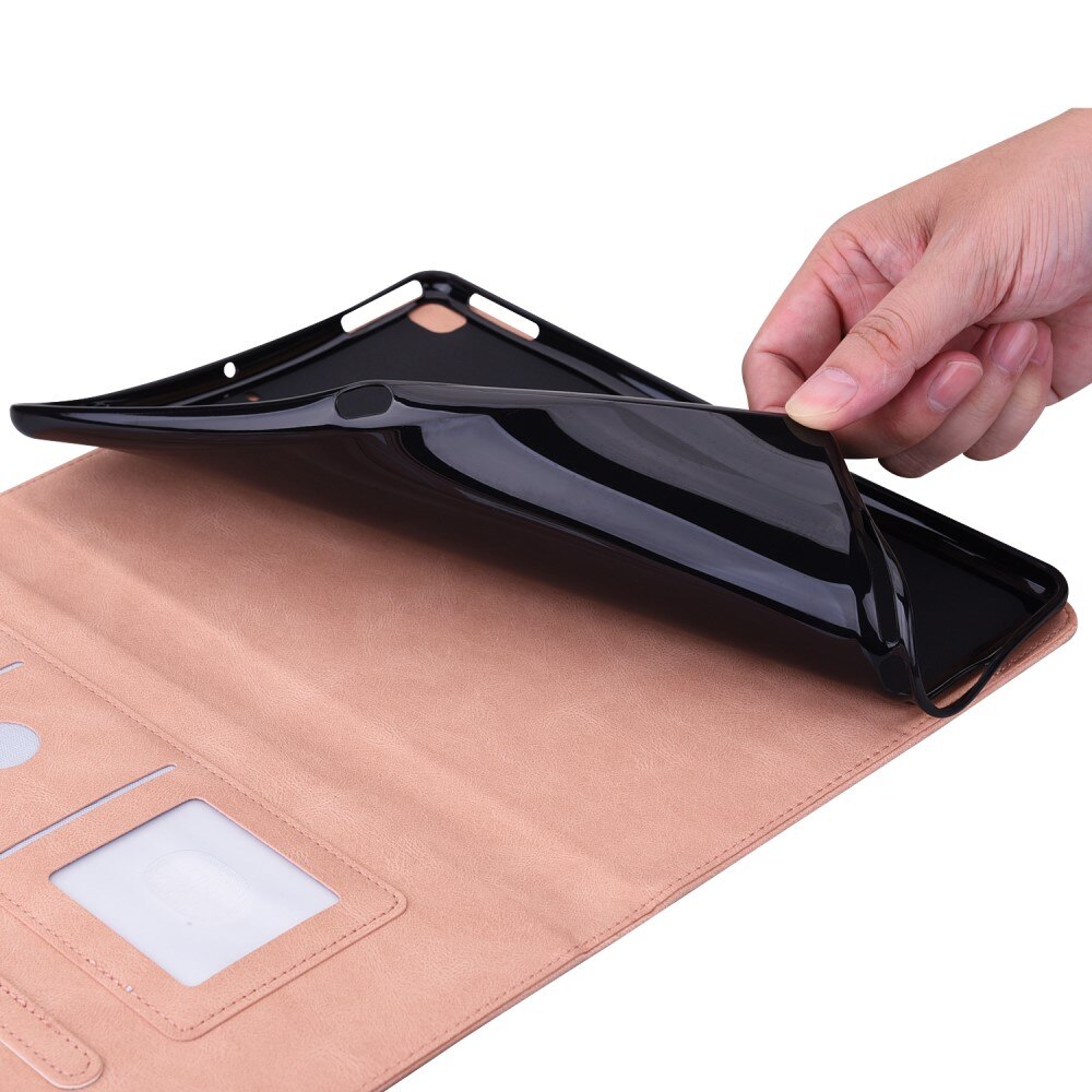 Lærveske Sommerfugler Xiaomi Pad 6 Rosa