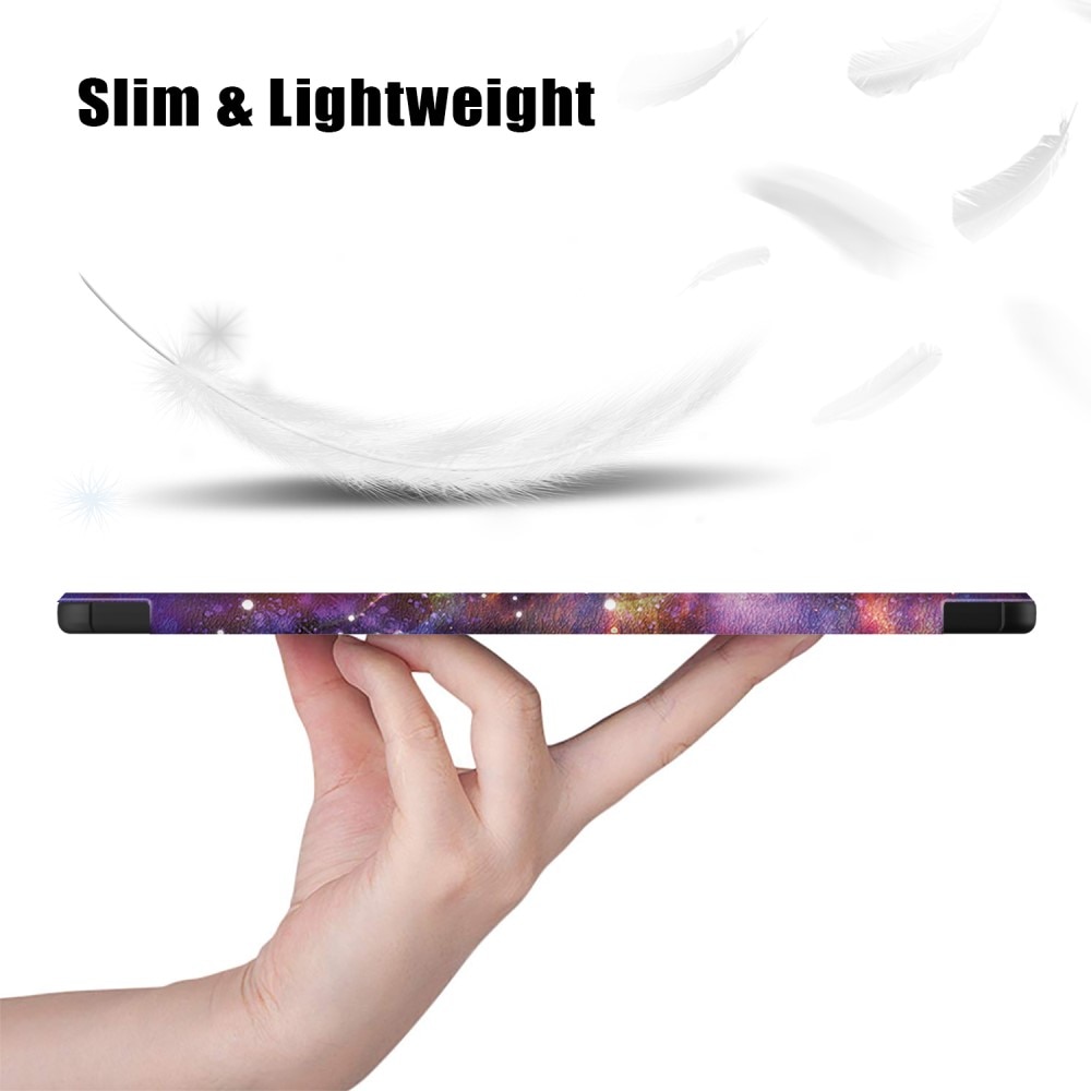 Samsung Galaxy Tab S9 Plus Etui Tri-fold, rymd