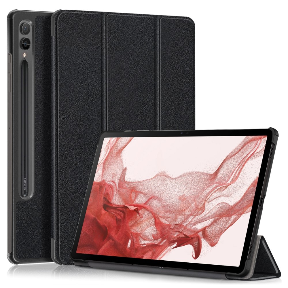 Samsung Galaxy Tab S9 Etui Tri-fold svart