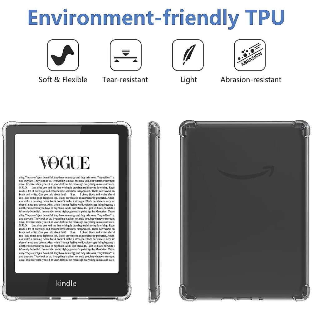 Deksel Amazon Kindle Paperwhite Signature Edition (2023) gjennomsiktig
