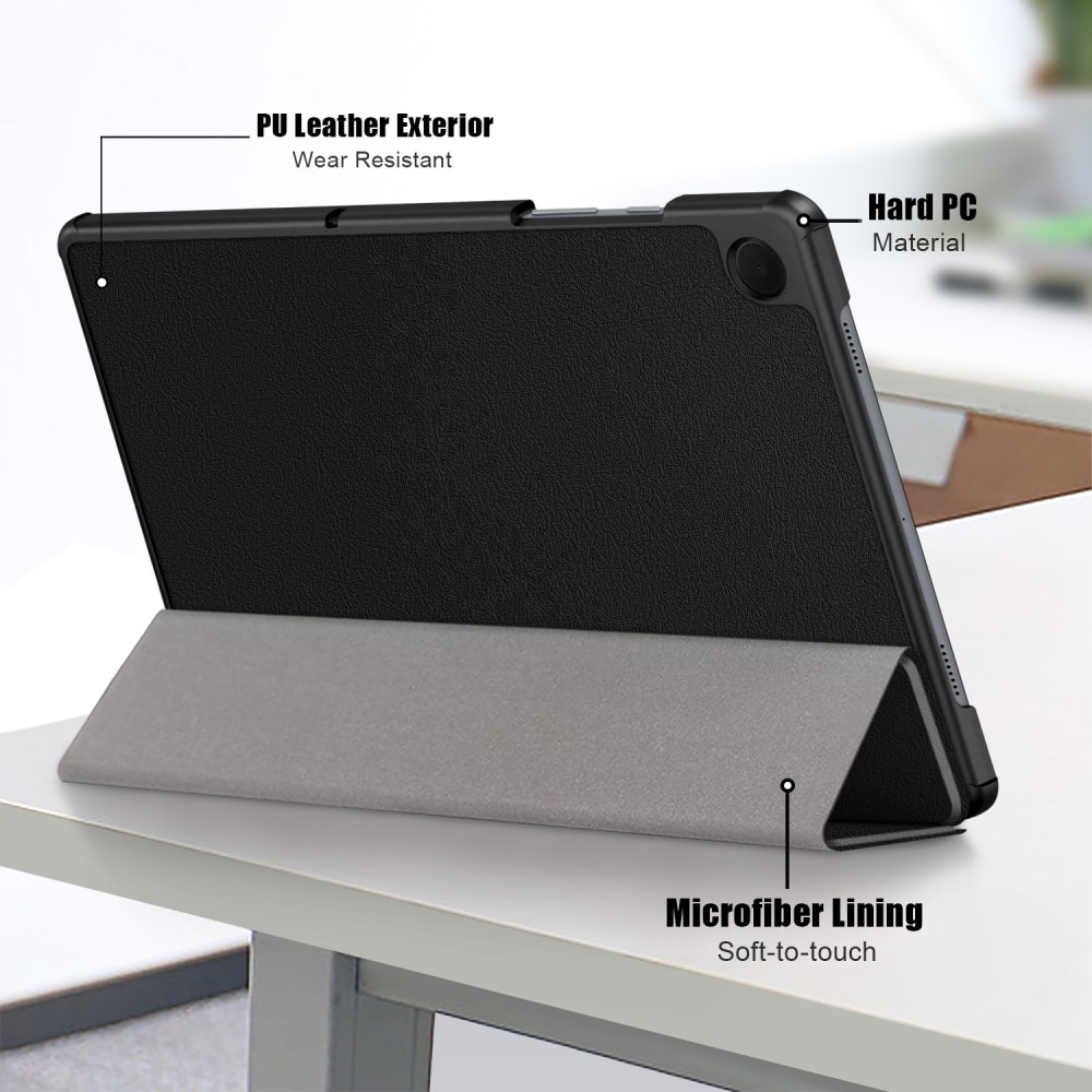 Samsung Galaxy Tab A9 Plus Etui Tri-fold svart