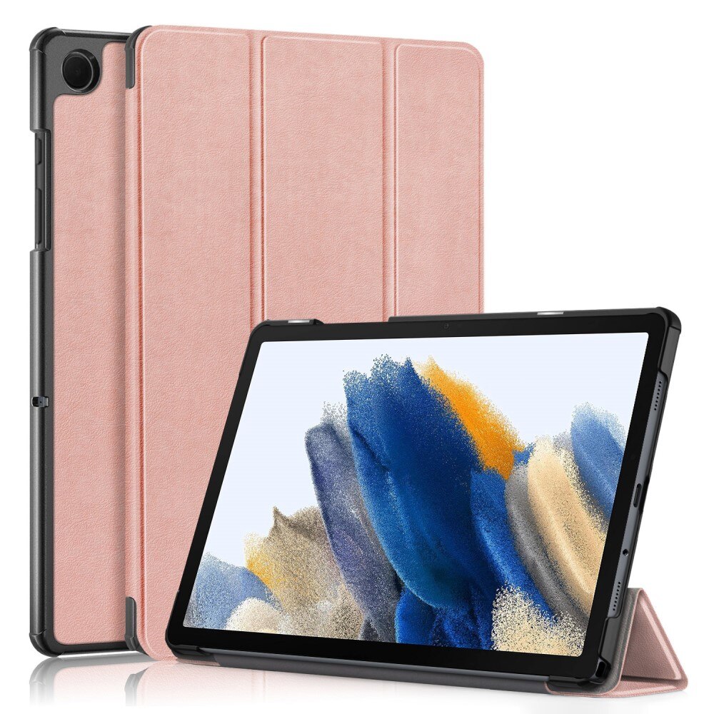 Samsung Galaxy Tab A9 Plus Etui Tri-fold rosegull