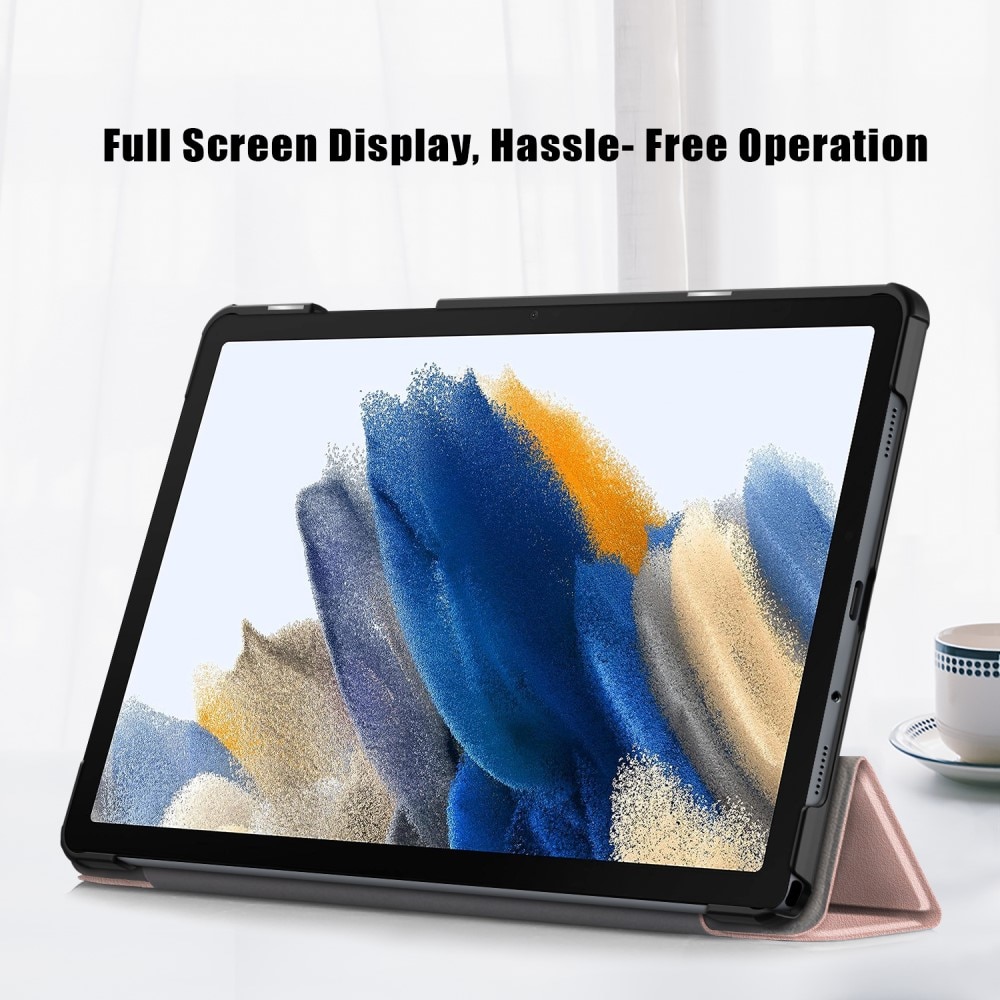 Samsung Galaxy Tab A9 Plus Etui Tri-fold rosegull