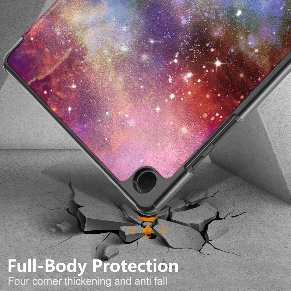 Samsung Galaxy Tab A9 Plus Etui Tri-fold rymd
