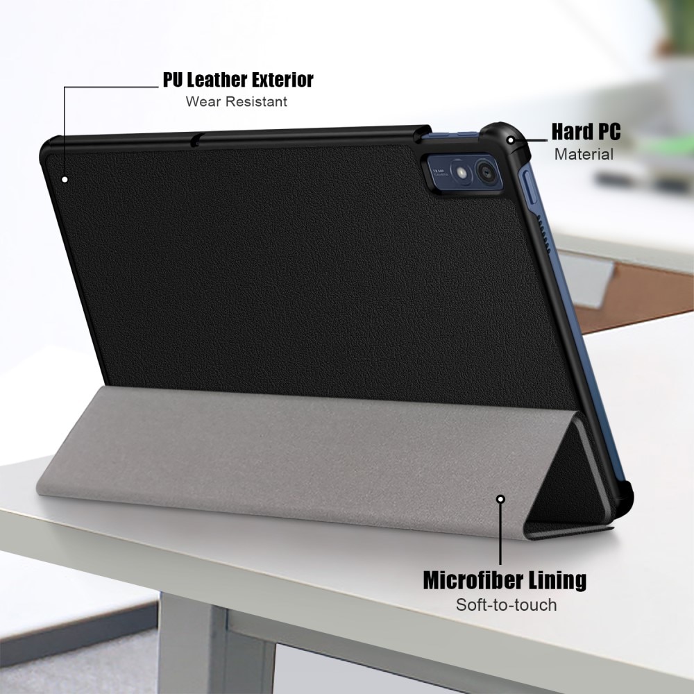 Etui Tri-fold  Lenovo Tab M10 5G Svart