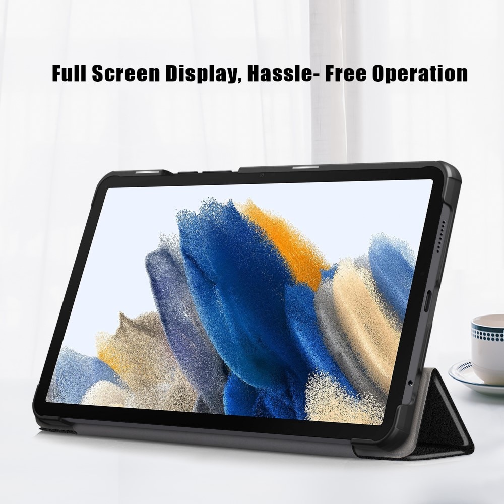 Samsung Galaxy Tab A9 Etui Tri-fold svart