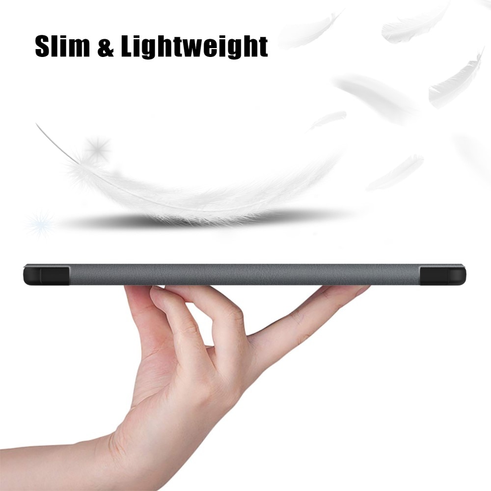Samsung Galaxy Tab A9 Etui Tri-fold grå