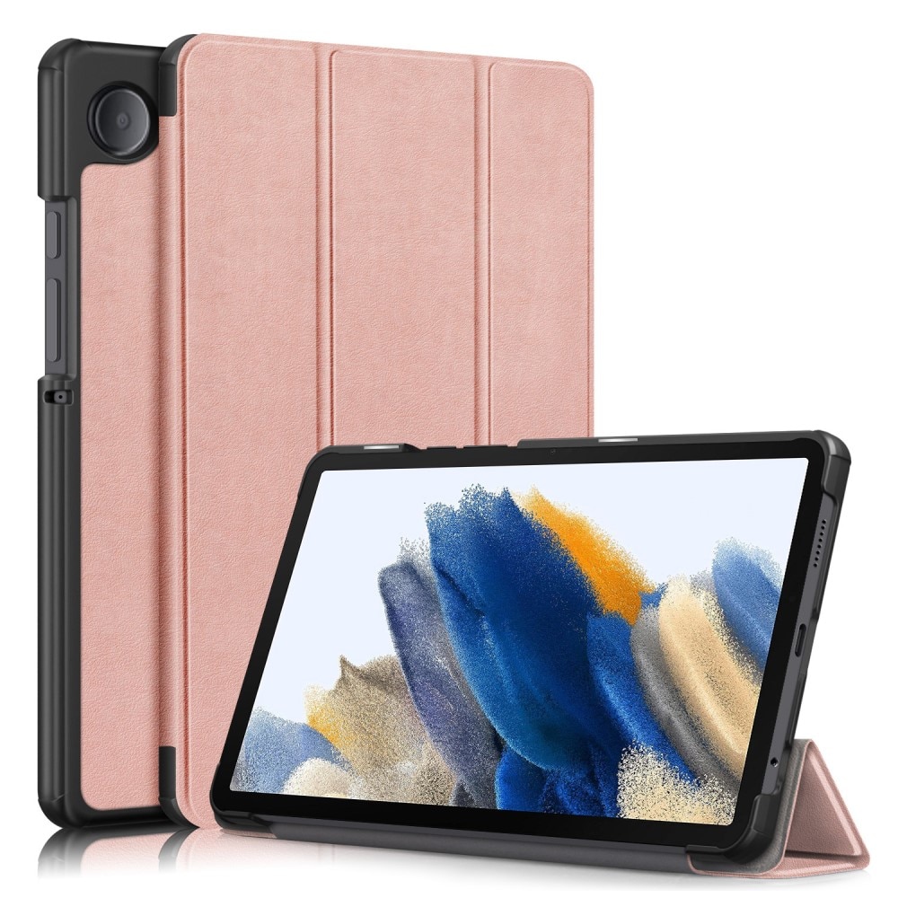 Samsung Galaxy Tab A9 Etui Tri-fold rosegull