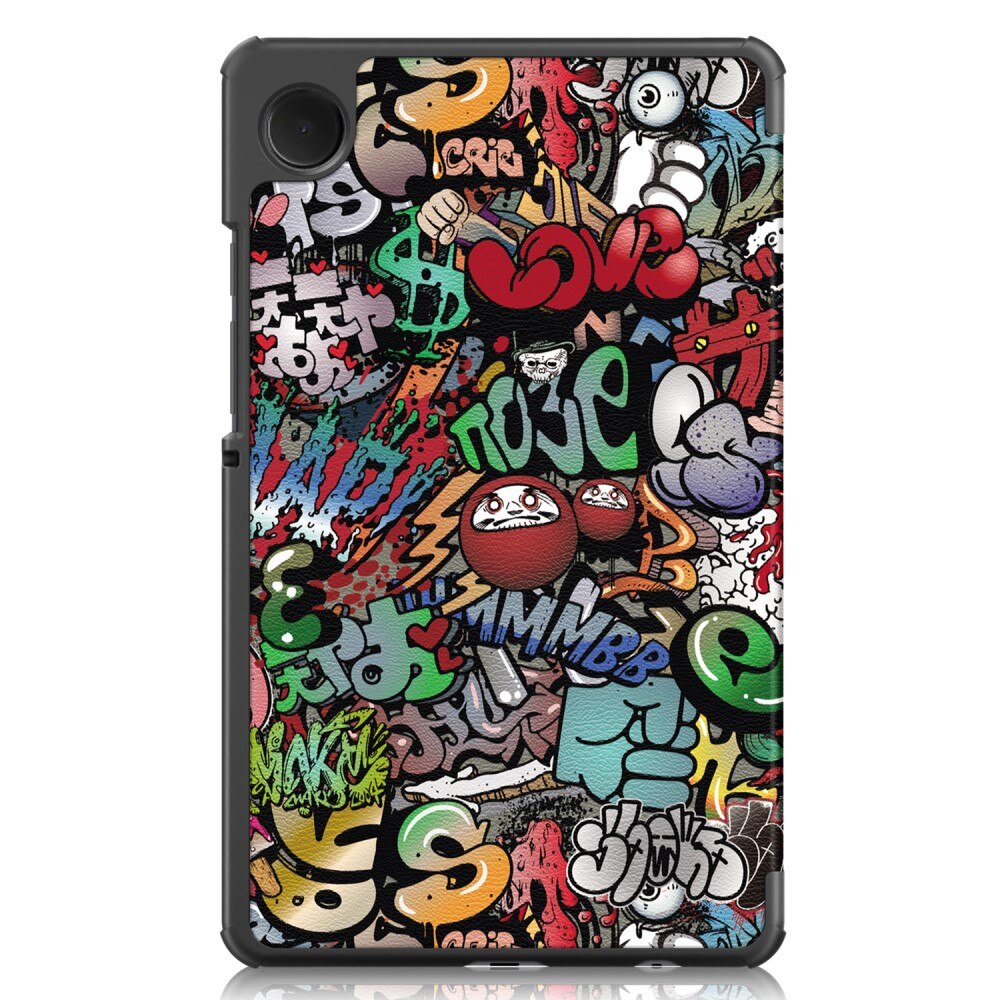 Samsung Galaxy Tab A9 Etui Tri-fold - Graffiti