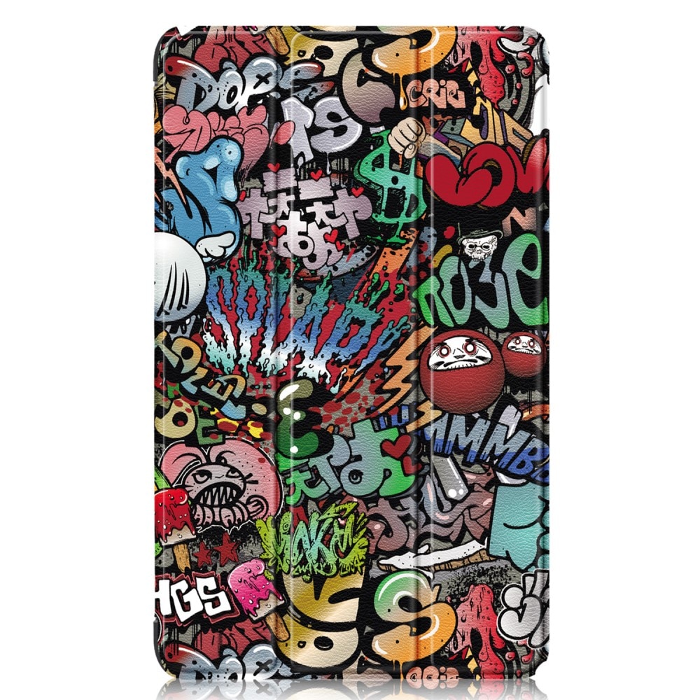 Samsung Galaxy Tab A9 Etui Tri-fold - Graffiti