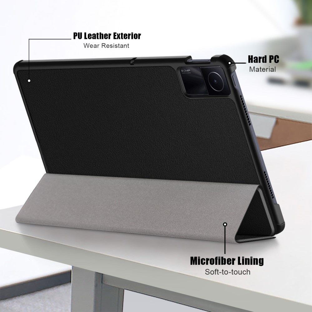 Xiaomi Redmi Pad SE Etui Tri-fold svart