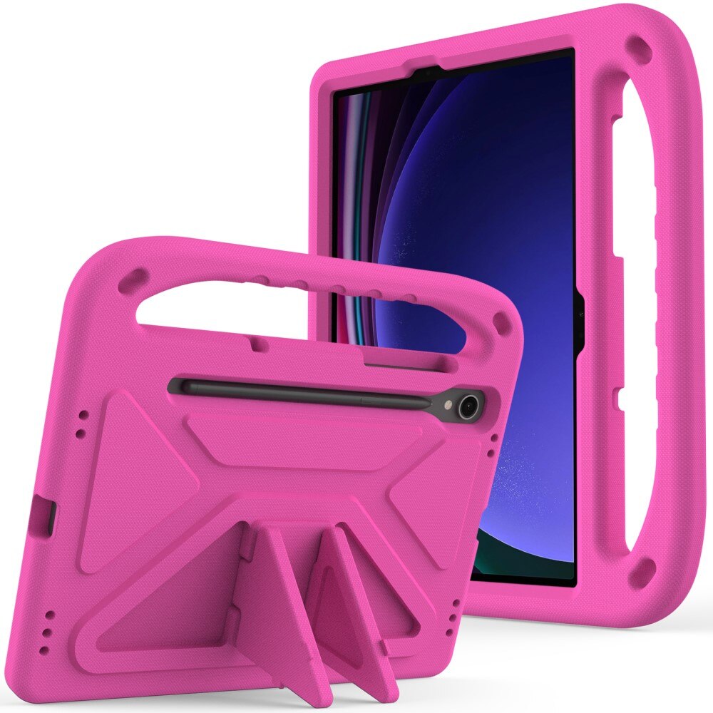 Etui EVA med håndtak for Samsung Galaxy Tab S8 rosa