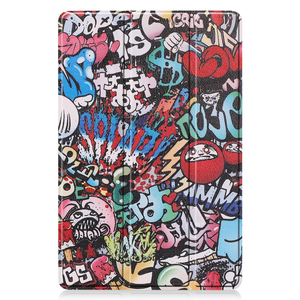 Etui Tri-fold Samsung Galaxy Tab S9 FE - Graffiti